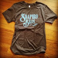 Shapiro Bros. Brown T-Shirt w/Blue Ink ($20 shirt + $5 Shipping)