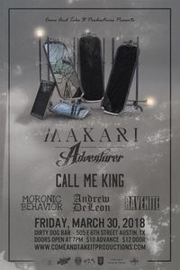 Call Me King, supporting Makari, and Adventurer