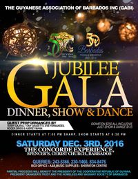 JUBILEE GALA Dinner, Show, & Dance