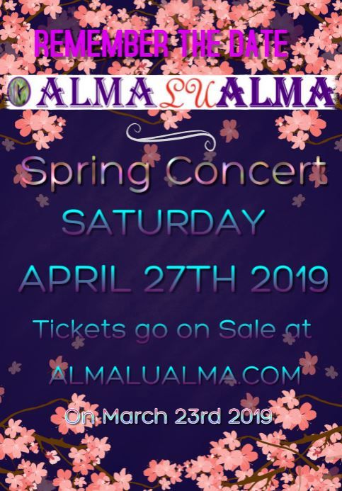 Spring Concert April 27th 2019
