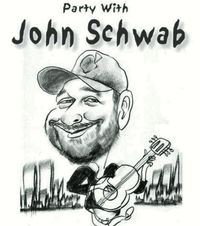 John Schwab and a special guest
