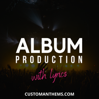 Complete Album Production - with lyric writing
