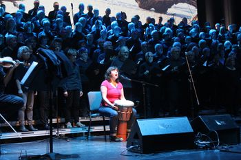 Une de mes chansons chantée par le Choeur en Supplément'Air au Grand Théâtre de Québec 2017
