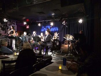 The Iridium, NYC with the Jazz Conceptions Orchestra
