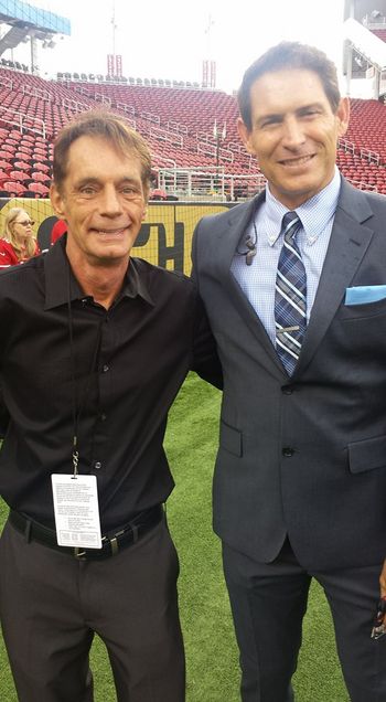 Donald and Steve Young/ San Francisco 49er's Game 2015
