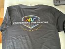 V-Neck Copperhead Line Dancing T-shirt - 2X-Large