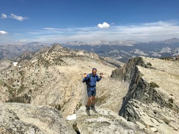 Summit of 10,845ft Mt. Hoffmann in Yosemite's High Country
