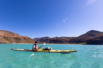 Kayaking in the Sea of Cortez, Baja
