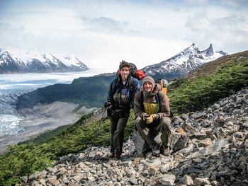 Leland and I on John Gardner Pass in Torres Del Paine, Patagonia, Chile
