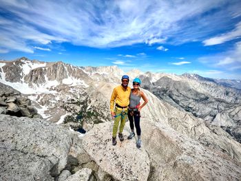 Courtney and I at the summit of 12,955ft Lone Pine Peak. California
