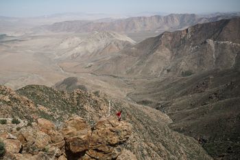 Garnet Peak, above Anza Borrego
