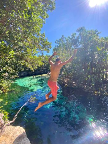 Cenote Diving in Tulum, Mexico
