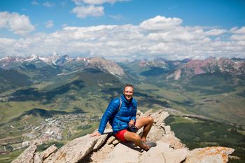 Summit of Mt Crested Butte, Colorado
