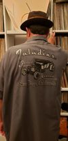 2XL Paladins Gray Patterned Work Shirt
