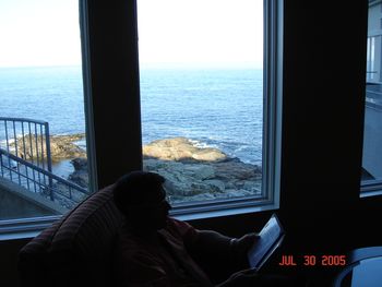 Here I am on break at the Cliff House.
