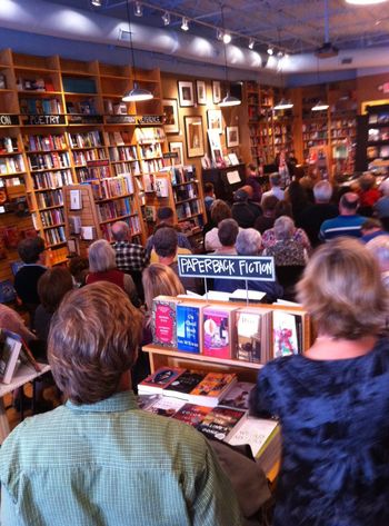 A Tribute to Peggy Lee at the famous Parnassus Bookstore.  We filled the room!
