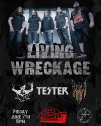 Living Wreckage w/ All Sinners, Hero And The Horror, Tester 