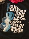 Guitars In-Tune & Firm Feeling Women Tee Shirt