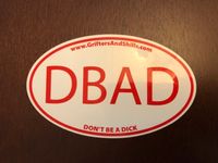 DBAD Sticker