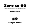 Zero to 60: Mini Book #9 (Single Fives)