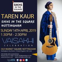 Sikhs In The Square - Nottingham - Vaisakhi April 14 2019
