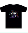 *LAST ONE* Black + multicolour MV T Shirt