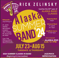 Alaska Summer Band 2024--two courses by one person