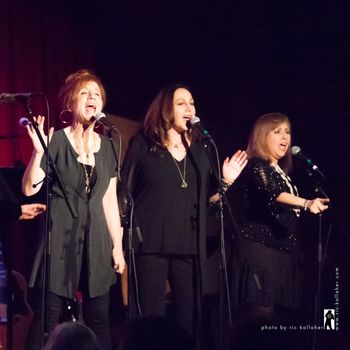 Our dynamite vocal section, Janie Barnett, Carolee Goodgold, Emily Bindiger
