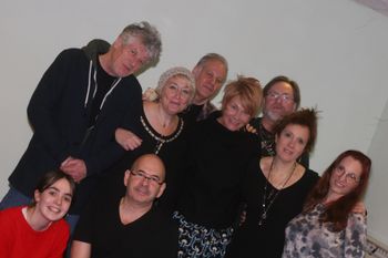 The gang with Paul Buchanan and Shawn Colvin
