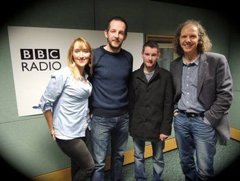 With Colum Sands @ BBC Radio Ulster
