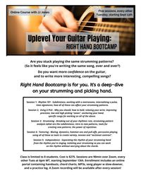 Uplevel Your Guitar Playing: Right Hand Bootcamp