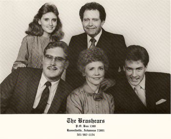 Publicity photo of the Brashears circa 1985.
