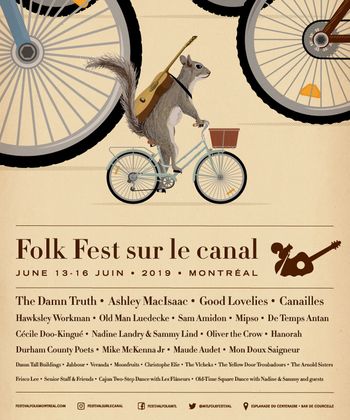 Montreal Folk Fest sur le Canal, Montreal, QC
