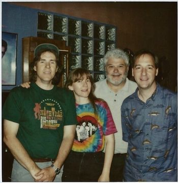 Mark, Amy, Jimmy Finders & "Super" Dave Hanzel MUST BE DREAMIN' at Third Ear Studio
