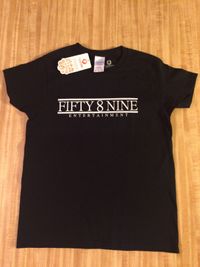 Ladies 8 Fifty Nine Black/White T-shirt