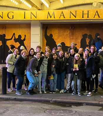 Westside Children's Theatre takes New York at the Broadway student summit and having a performance at  elementary school in Manhattan - Jan 2020
