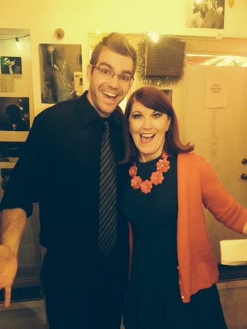 The OK Chorale Christmas concert , with Kate Flannery - 2014
