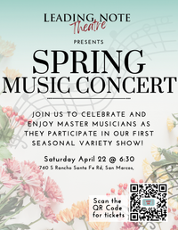 Leading Note Studios' Spring Music Concert