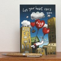Paffy Dogstar Love Greeting Card