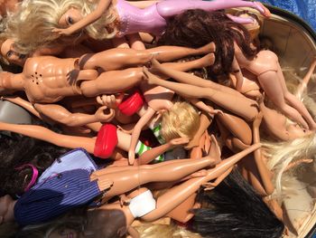 Barbie Pile
