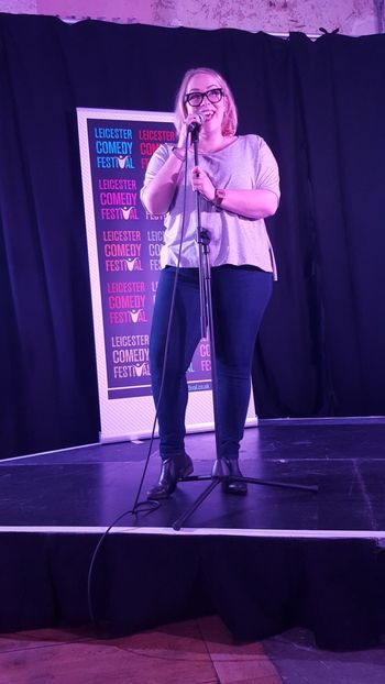 Live performance at The Leicester Comedy Festival
