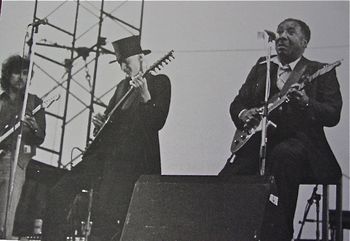 Johnny Winter and Muddy Waters
