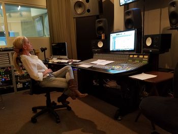 At the studio with John Jacobson 2016
