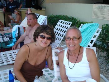 Rhonda & Pam "Shaggie Maggie" at Avista Resorts Pool Party(Fall SOS)
