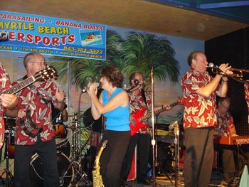 Part Time Party Time Band at the O.D. Beach Club
