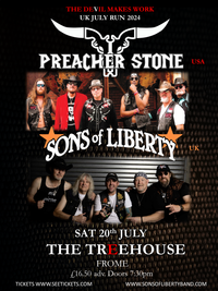Sons of Liberty and Preacher Stone co-headline the Treehouse