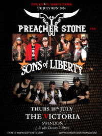 Sons of Liberty and Preacher Stone co-headline the Victoria
