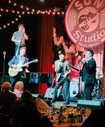 Performing with the touring Sun Records tribute show, "One Night in Memphis"
