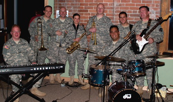 101st Army Rock Band in Salida.
