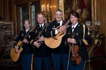 101st Army Country Band at the Governor's Mansion.
